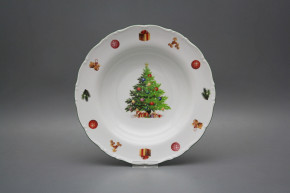 Deep plate 23cm Ofelia Christmas Tree JZL