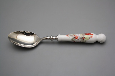 Soup spoon Bohemia 1987 Strawberries BB č.1