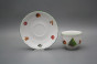 Tea cup 0,18l with saucer Ofelia Christmas Tree ZL č.2