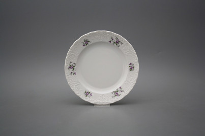 Dessert plate 17cm Opera Scatter Violets BB č.1