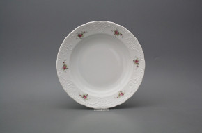 Deep plate 21cm Opera Pink roses BB