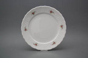 Flat plate 24cm Opera Pink roses BB