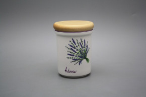 Box with wooden cover B - medium Lavender FL