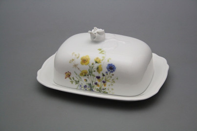 Butter dish small Rokoko Flowering meadow BB č.1