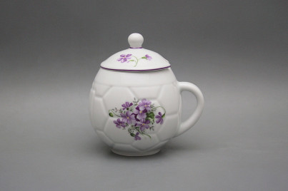 Mug for honey Violets FL č.1