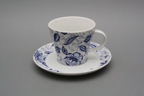 Cup high 0,2l with saucer Tom Blue Persia BB