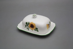 Butter dish small Rokoko Sunflowers ZL