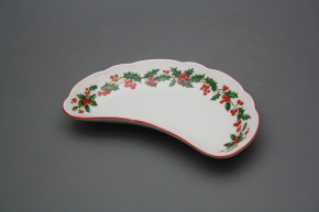 Dish for bones 19cm Rokoko Christmas holly CL