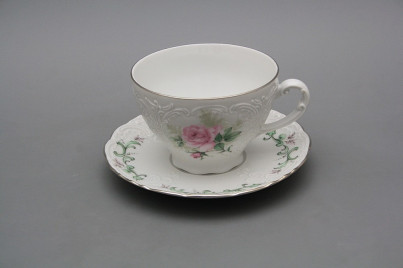 Tea cup 0,17l and saucer Opera Claremont PL č.1