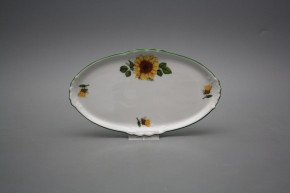 Tray Mini oval 20cm Sunflowers ZL