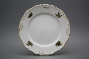 Flat plate 25cm Marie Louise Gamekeepers AGL LUX