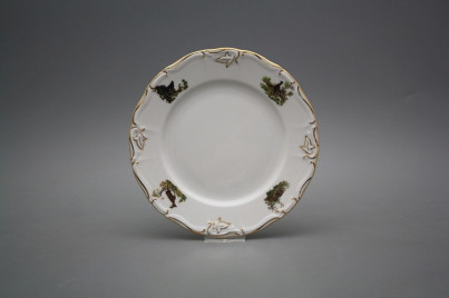 Dessert plate 19cm Maria Louise Gamekeepers AGL LUX č.1