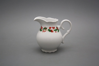 Creamer high 0,24l Ofelia Christmas holly BB č.1