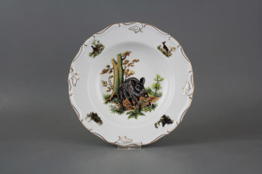 Deep plate 23cm Maria Louise Wild boar GGL LUX