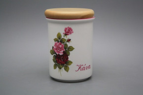 Box with wooden cover C - big Elizabeth rose RL