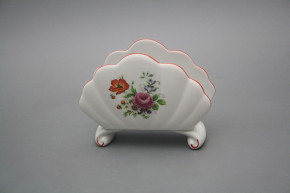 Napkin holder Rokoko Meissen bouquet CL