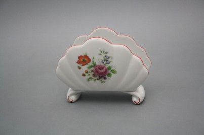 Napkin holder Rokoko Meissen bouquet CL č.1