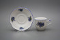 Cup high 0,135l with saucer Ofelia Forget-me-not AL č.2