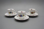 Cup high 0,135l with saucer Ofelia Bouquet FL č.2