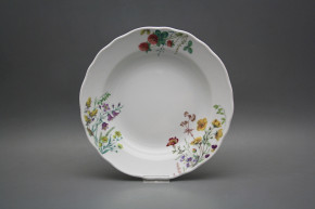 Deep plate 24cm Rokoko Flowering meadow CBB