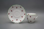 Coffee cup 0,18l and saucer Ofelia Ladybirds ZL č.2