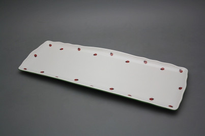 Tray square 45cm Rokoko Ladybirds AZL č.1