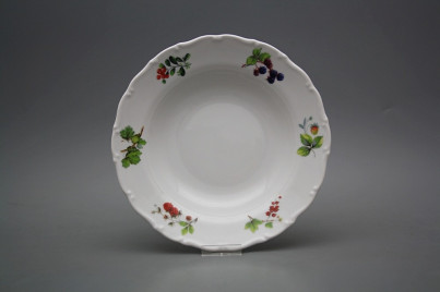 Deep plate 23cm Ofelia Forest berries ABB č.1