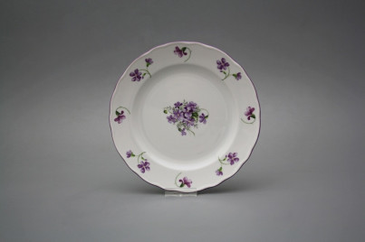 Dessert plate 19cm Rokoko Violets JFL č.1