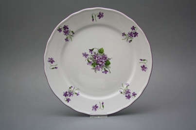 Flat plate 26cm Rokoko Violets JFL č.1