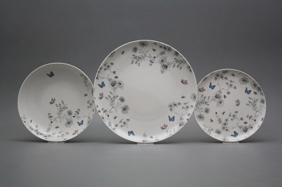 Plate set Tom Secret Garden 12-piece BB č.1