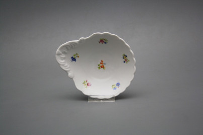 Shell dish small 12,5cm Flower sprays BB č.1