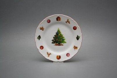 Dessert plate 19cm Ofelia Christmas Tree JCL č.1