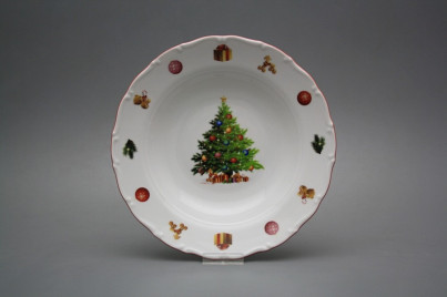 Deep plate 23cm Ofelia Christmas Tree JCL č.1