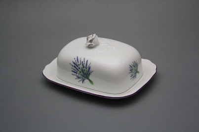 Butter dish small Rokoko Lavender FL č.1