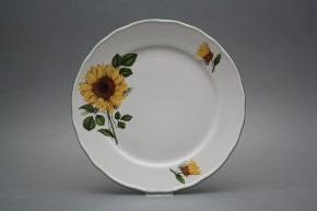 Flat plate 26cm Rokoko Sunflowers CZL