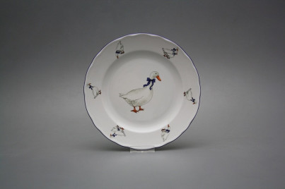 Dessert plate 19cm Rokoko Geese FML č.1