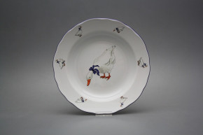 Deep plate 24cm Rokoko Geese FML