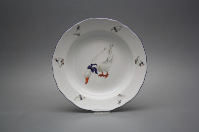 Deep plate 24cm Rokoko Geese FML č.1