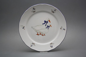 Flat plate 26cm Rokoko Geese FML