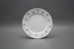 Dessert plate 19cm Rokoko Forget-me-not Sprays ABB