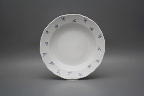 Deep plate 24cm Rokoko Forget-me-not Sprays ABB