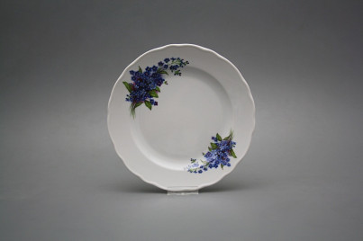 Dessert plate 19cm Rokoko Forget-me-not DBB č.1