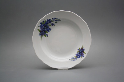 Deep plate 24cm Rokoko Forget-me-not DBB č.1