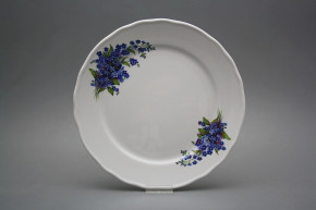 Flat plate 26cm Rokoko Forget-me-not DBB