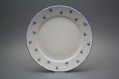 Flat plate 26cm Rokoko Forget-me-not Sprays AAL č.1