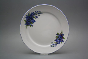 Flat plate 26cm Rokoko Forget-me-not DAL