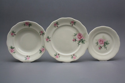 Plate set Alaska ECRU Claremont 18-piece BB č.1