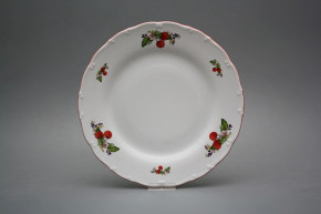 Flat plate 25cm Ofelia Cherry ACL