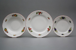 Plate set Ofelia Fruit Harmony 24-piece ACL