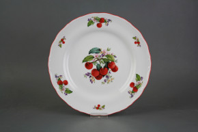 Flat plate 25cm Ofelia Cherry FCL